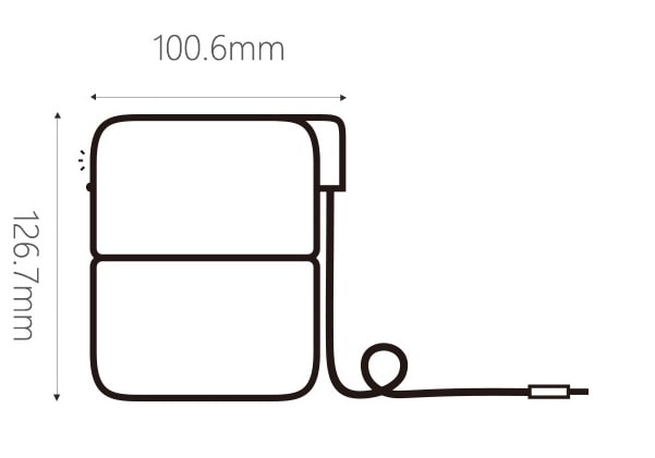 Настольный портативный увлажнитель воздуха Xiaomi VH Man USB Humidifier 420 ml зеленый