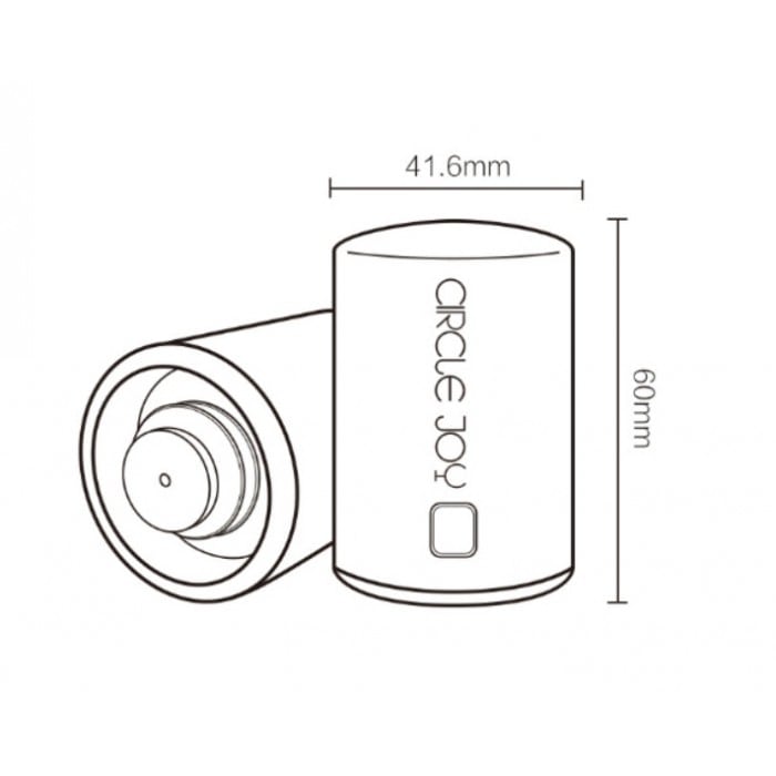 Вакуумная пробка для вина Xiaomi Mi Circle Joy mini stopper