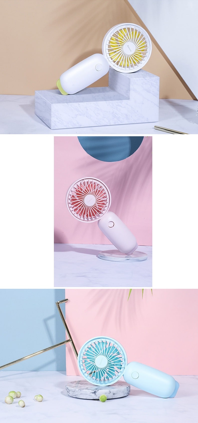 Вентилятор Baseus Firefly mini fan белый Вентилятор Baseus Firefly mini fan белый