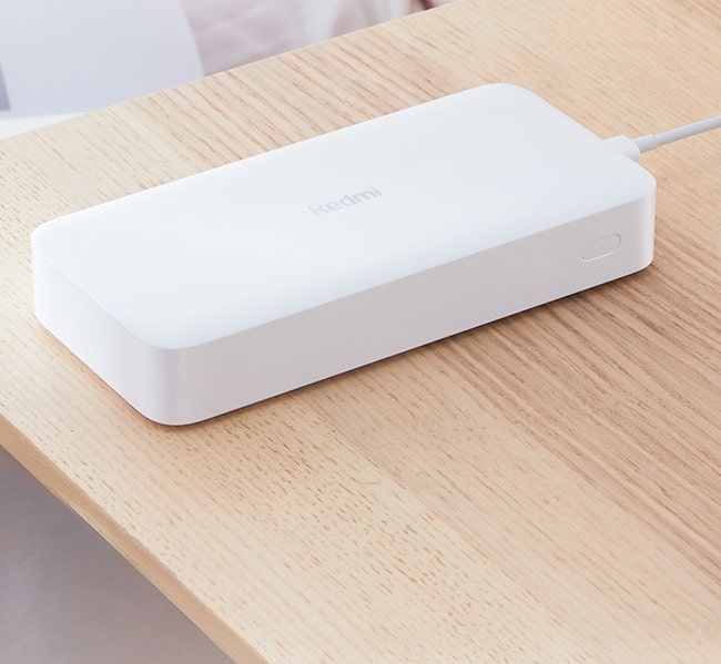 Внешний аккумулятор Redmi Power Bank Fast Charge 20000mAh белый Внешний аккумулятор Redmi Power Bank Fast Charge 20000mAh белый