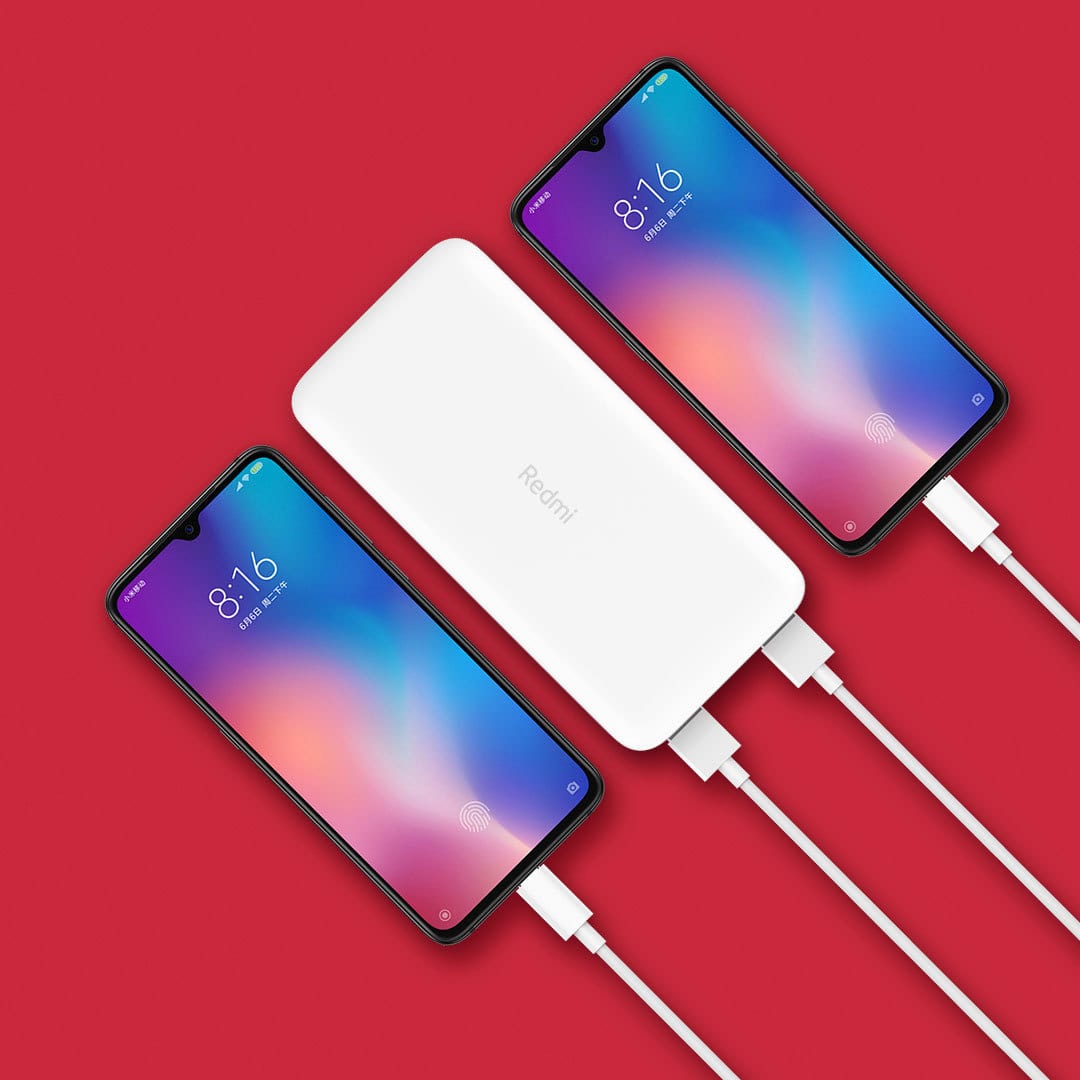 Внешний аккумулятор Redmi Power Bank Fast Charge 20000mAh белый Внешний аккумулятор Redmi Power Bank Fast Charge 20000mAh белый