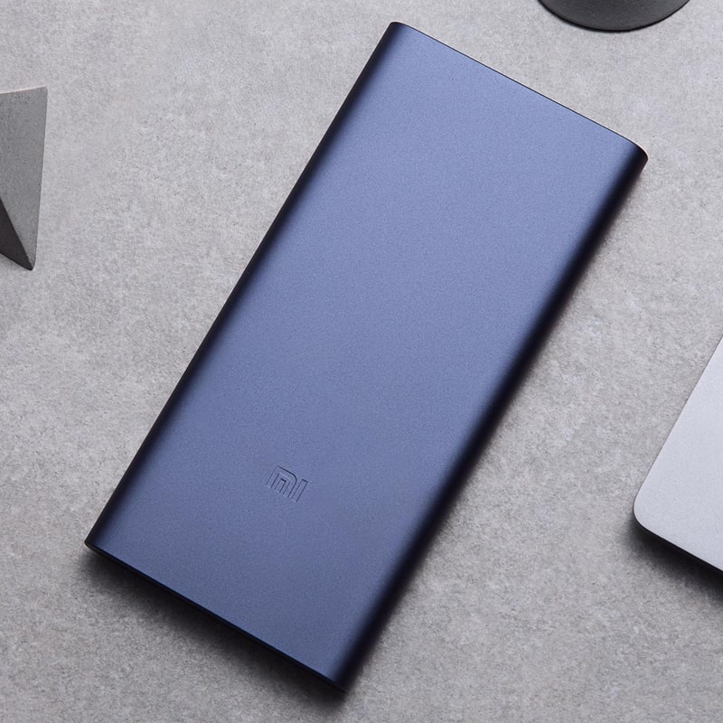 Внешний аккумулятор Xiaomi Mi Power Bank 2s PLM09ZM 10000 mAh тёмно-синий Внешний аккумулятор Xiaomi Mi Power Bank 2s PLM09ZM 10000 mAh тёмно-синий