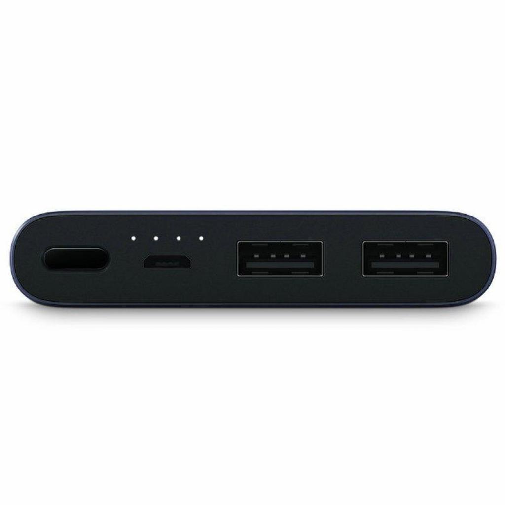 Внешний аккумулятор Xiaomi Mi Power Bank 2s PLM09ZM 10000 mAh тёмно-синий Внешний аккумулятор Xiaomi Mi Power Bank 2s PLM09ZM 10000 mAh тёмно-синий