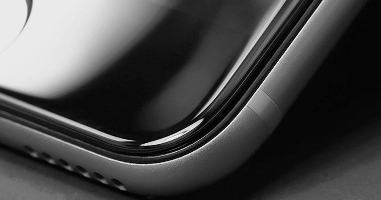 Защитное стекло на весь экран для Apple iPhone 7/8 Full Glue черный