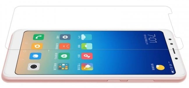 Защитное стекло на экран для Xiaomi Redmi 5 Plus прозрачное Защитное стекло на экран для Xiaomi Redmi 5 Plus прозрачное