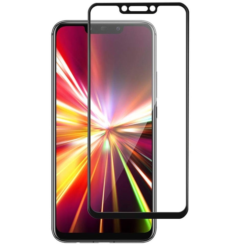 Защитное стекло на весь экран для Huawei Mate 20 Lite полная клеевая основа черный Защитное стекло на весь экран для Huawei Mate 20 Lite полная клеевая основа черный