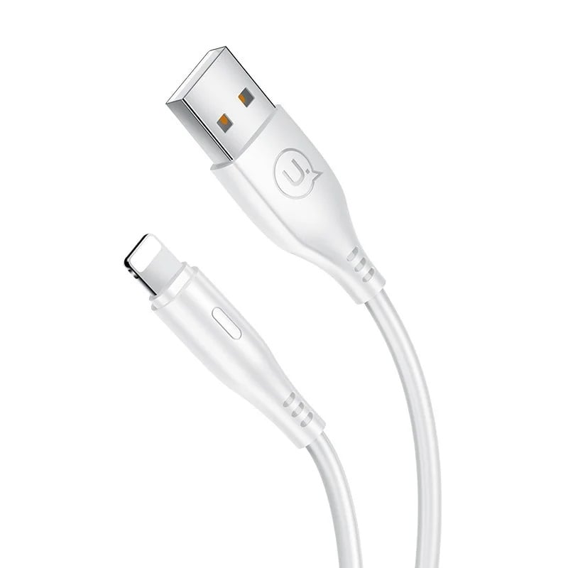 Кабель USB - Lightning Usams U18 (US-SJ266) 1 метр белый - фото2
