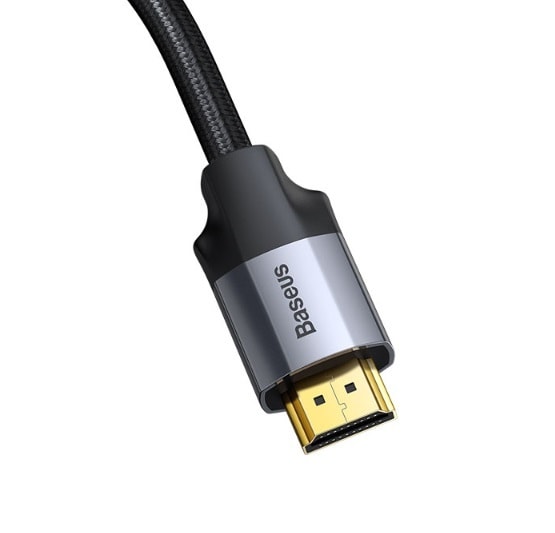 Кабель Mini DisplayPort - HDMI Baseus Enjoyment Series (CAKSX-L0G) 1 метр - фото3