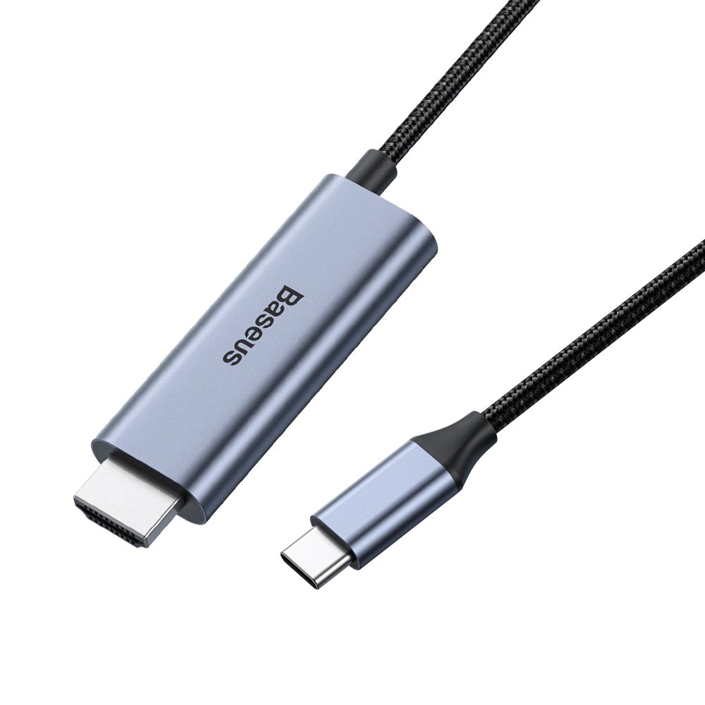 Кабель USB-Type-C - HDMI (4K 60HZ) Baseus CATCY-D0G 1.8 метра - фото6