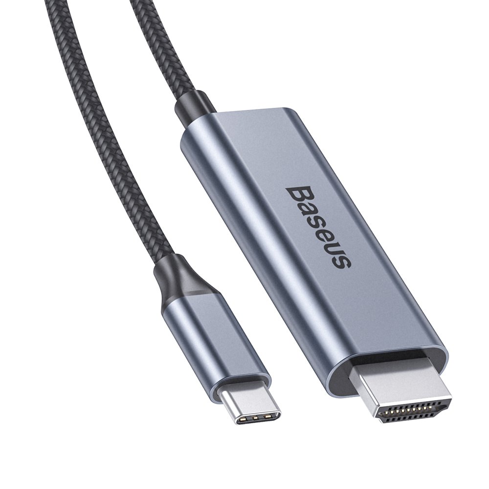 Кабель USB-Type-C - HDMI (4K 60HZ) Baseus CATCY-D0G 1.8 метра - фото2