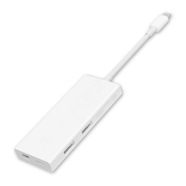 Адаптер Xiaomi USB Type-C - Mini DisplayPort / USB / PD 3.0 (ZJQ02TM) - фото