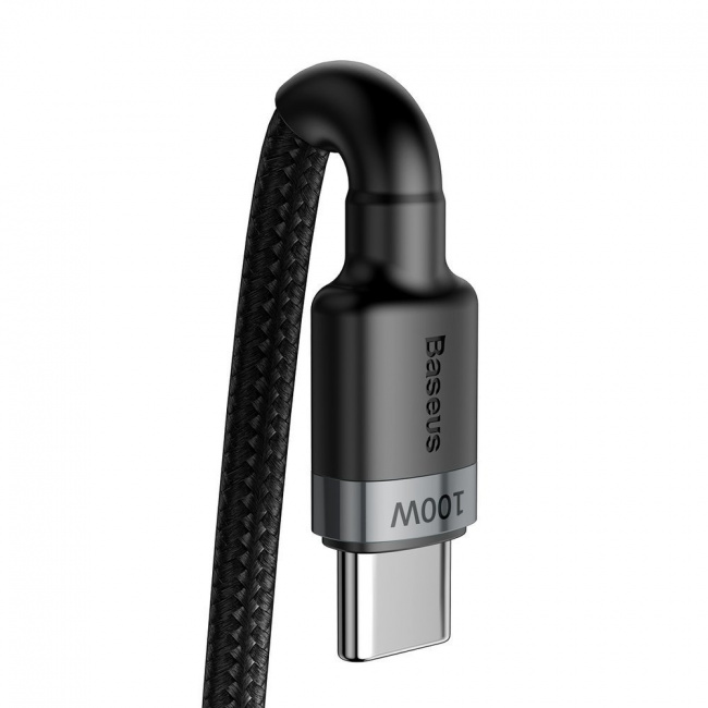 Кабель USB Baseus CATKLF-ALG1 Cafule Flash Charging USB Type-C cable 20V 5A 2 метра - фото2