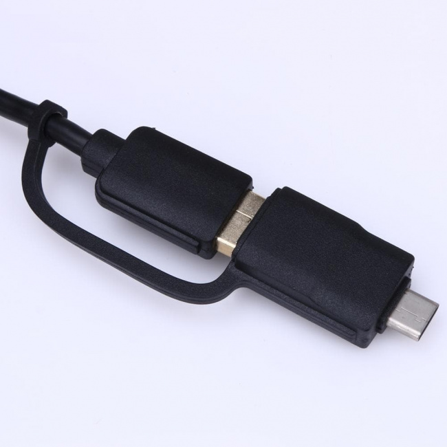 USB HUB 2-в-1 USB 3.0 + Type-C на 4 x USB 3.0 - фото5