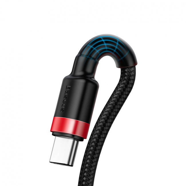 Кабель Baseus USB - Type-C Quick Charging Cable CATKLF-P91 40W, 5A, 1 метр - фото4