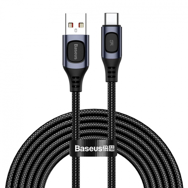 Кабель Baseus USB - Type-C Fast Charging 5A CATSS-B0G 2 метра - фото