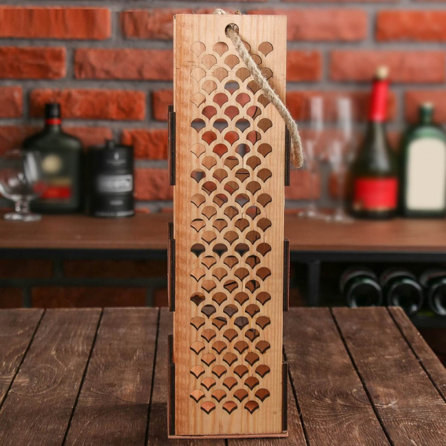 Подарочный деревянный ящик для вина - фото7