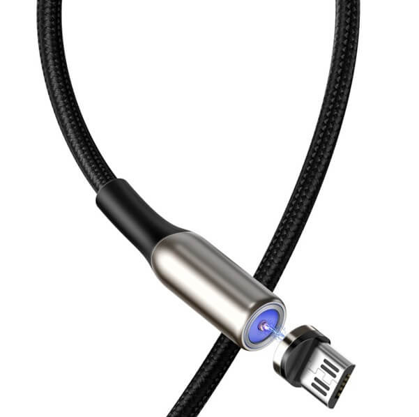 Кабель Baseus Zinc Magnetic Cable Micro USB 2A 1 метр CAMXC-H01 - фото2