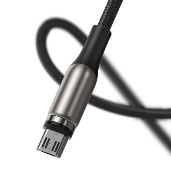 Кабель Baseus Zinc Magnetic Cable Micro USB 2A 1 метр CAMXC-H01 - фото3