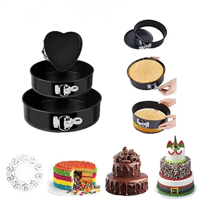 Набор кондитерских инструментов для приготовления и декорирования тортов Amiro Cake Set ACS-460 (460 предметов)