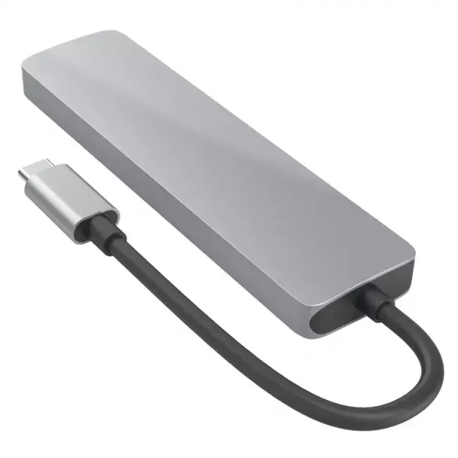 Переходник Type-C - 3 x USB 3.0 / картридер TF/SD / HDMI - фото4