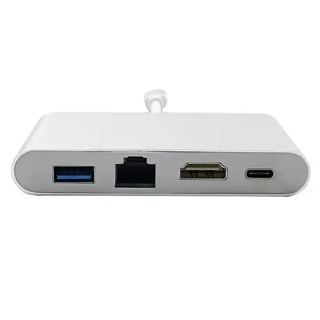 Переходник USB Type-C - HDMI / USB 3.0 / PD / Ethernet - фото4