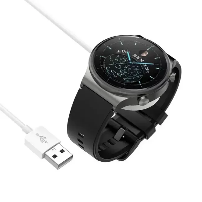 Зарядное устройство для Huawei Watch 3 Pro / GT2 Pro белого цвета