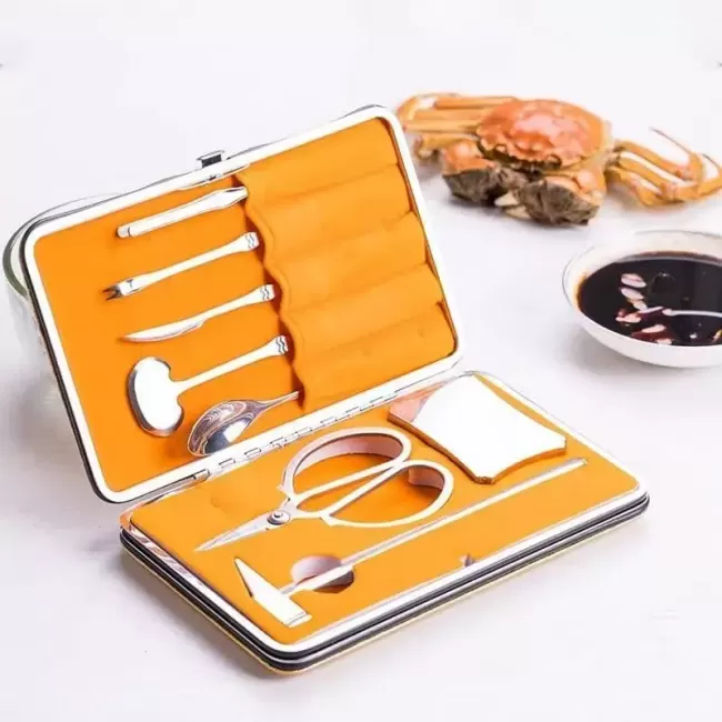 Подарочный набор приборов для разделки краба Amiro Seafood Set S-003