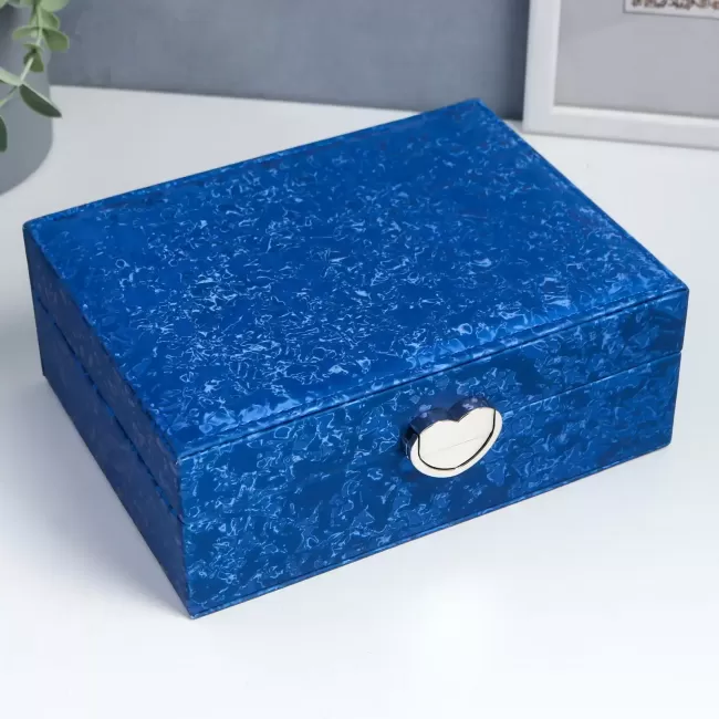 Органайзер (шкатулка) для часов и украшений CASEGRACE SP9381 синий