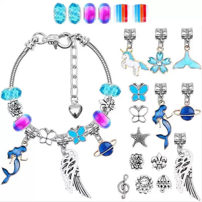 Подарочный набор украшений для создания браслетов/шармов Amiro Sharm T-15