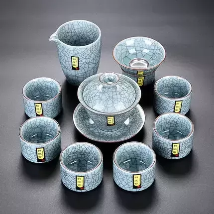 Подарочный набор посуды для чайной церемонии в чемодане Amiro Tea Gift Set ATG-102 - фото4