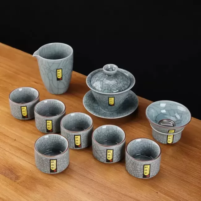 Подарочный набор посуды для чайной церемонии в чемодане Amiro Tea Gift Set ATG-102 - фото3