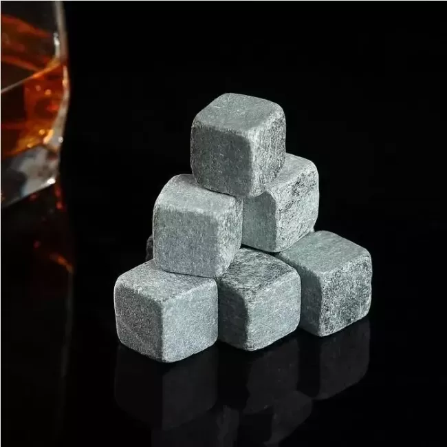 Камни для виски в крафт пакете Amiro Stone WS-104 6 шт 