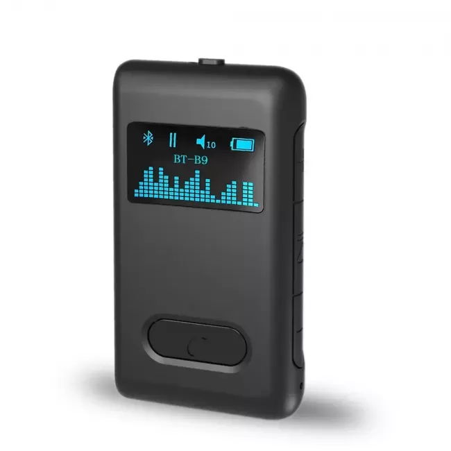 Автомобильный беспроводной Bluetooth v5.0 аудио ресивер с микрофоном BT-B9