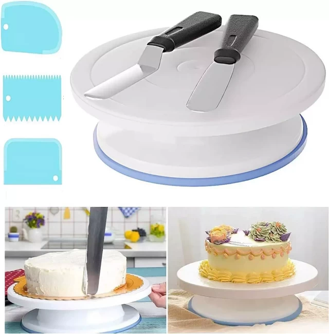 Набор кондитерских инструментов для приготовления и декорирования тортов и кексов Amiro Cake Set ACS-413 (413 предметов)