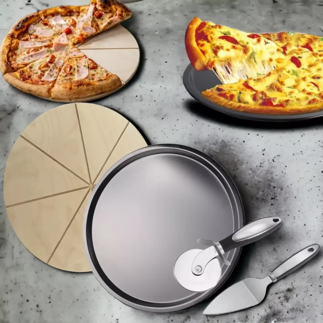 Набор для приготовления пиццы Amiro Pizza Set APZ-001