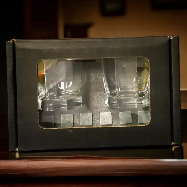 Подарочный набор для виски с камнями AmiroTrend ABW-001а