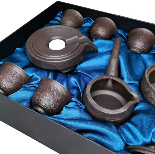 Подарочный набор для чайной церемонии AmiroTrend ATG-305 blue - фото5