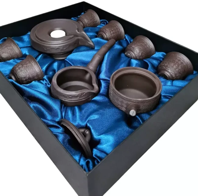 Подарочный набор для чайной церемонии AmiroTrend ATG-305 blue - фото7