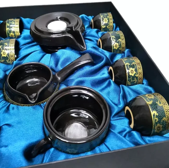 Подарочный набор для чайной церемонии AmiroTrend ATG-306 blue - фото9