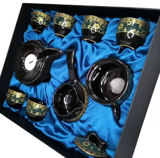 Подарочный набор для чайной церемонии AmiroTrend ATG-306 blue - фото7
