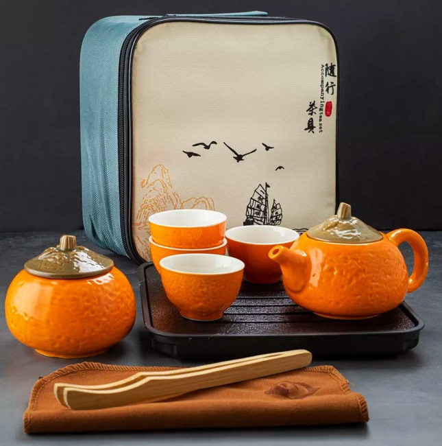 Подарочный набор посуды для чайной церемонии Amiro Tea Gift Set ATG-208 - фото