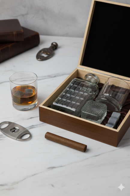 Подарочный набор для виски с камнями AmiroTrend ABW-415 - фото2