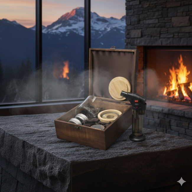 Набор для копчения виски и коктейлей Amiro ASW-103 - фото10