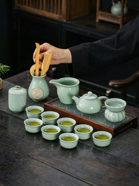 Подарочный набор посуды для чайной церемонии Amiro Tea Gift Set ATG-110 - фото2