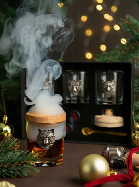 Набор для копчения виски и коктейлей Amiro ASW-109 - фото