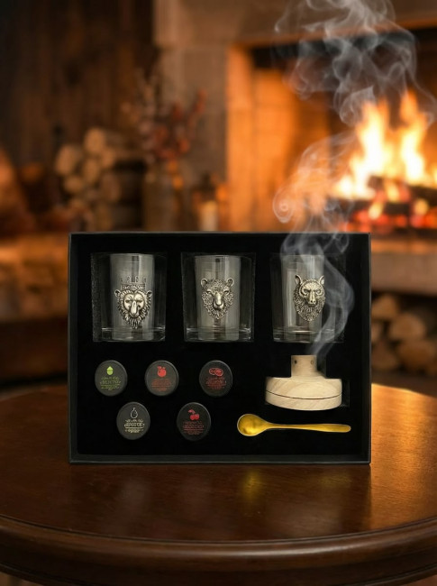 Набор для копчения виски и коктейлей Amiro ASW-109 - фото2