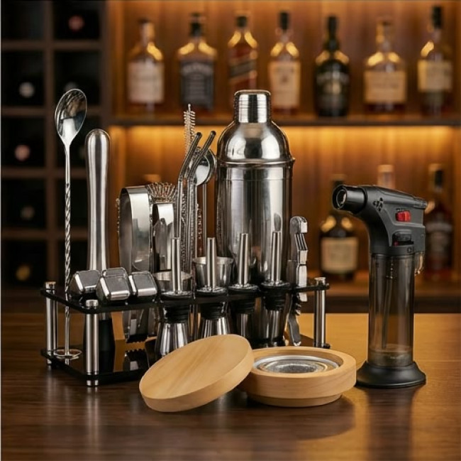 Набор для копчения виски и коктейлей Amiro ASW-123 - фото3