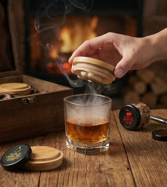 Набор для копчения виски и коктейлей Amiro ASW-107 - фото4