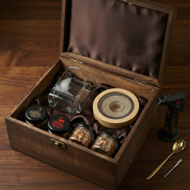 Набор для копчения виски и коктейлей Amiro ASW-107 - фото