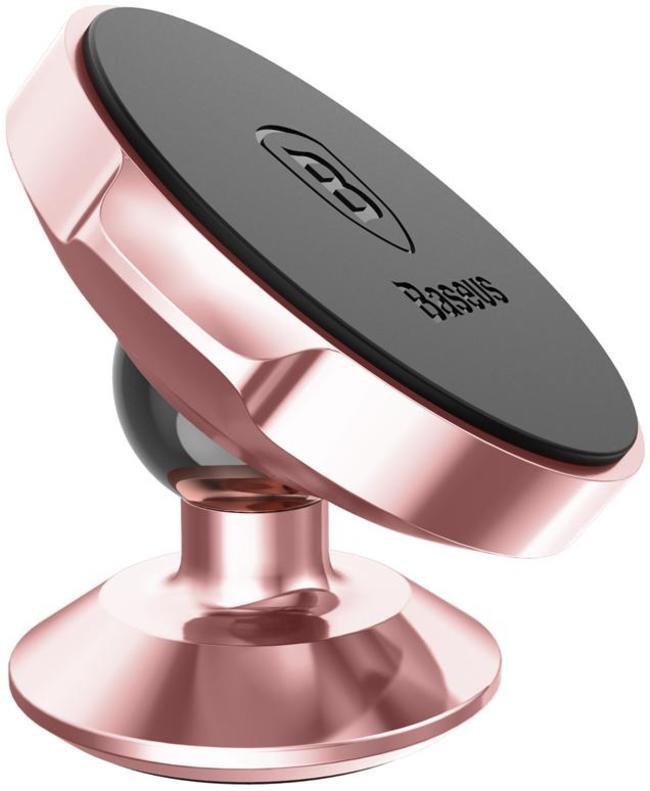 Компактный магнитный держатель Baseus Small Ears Series Magnetic Bracket розовый - фото2